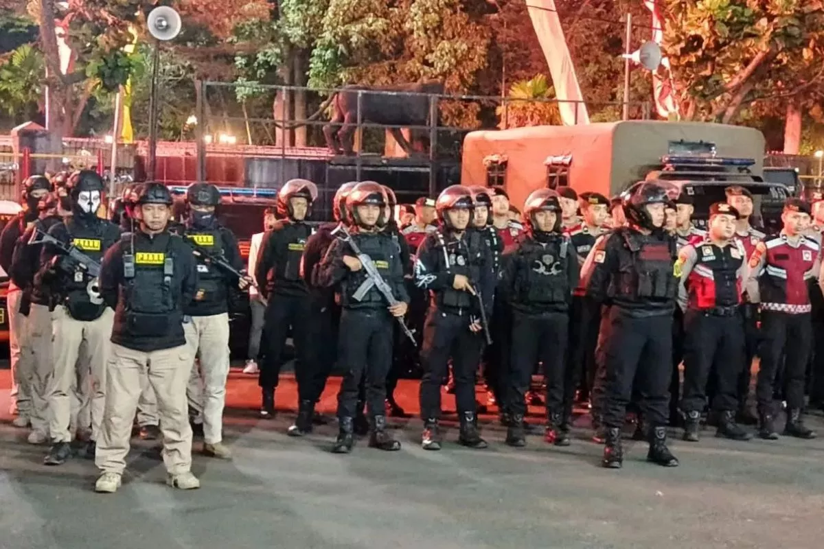 Cegah Kejahatan Jalanan, 300 Personel Gabungan Bandung Patroli
