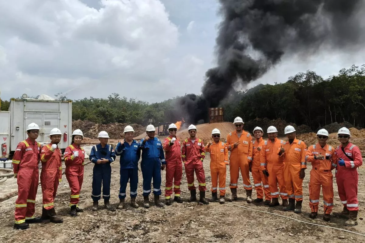 Sumur Infill Drilling TLJ-A38 di Sumsel Hasilkan Minyak dan Gas Baru