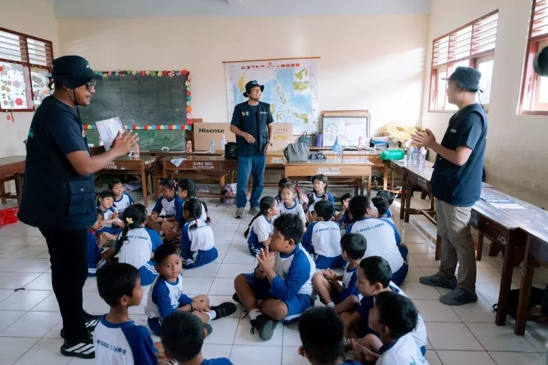 Relawan Bakti BUMN 2026 BRI Berdayakan Masyarakat Desa Sanur Kaja Bali