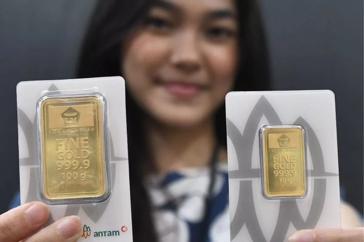 Harga Emas Antam Hari Ini Turun Jadi Rp2.718.000 Per Gram