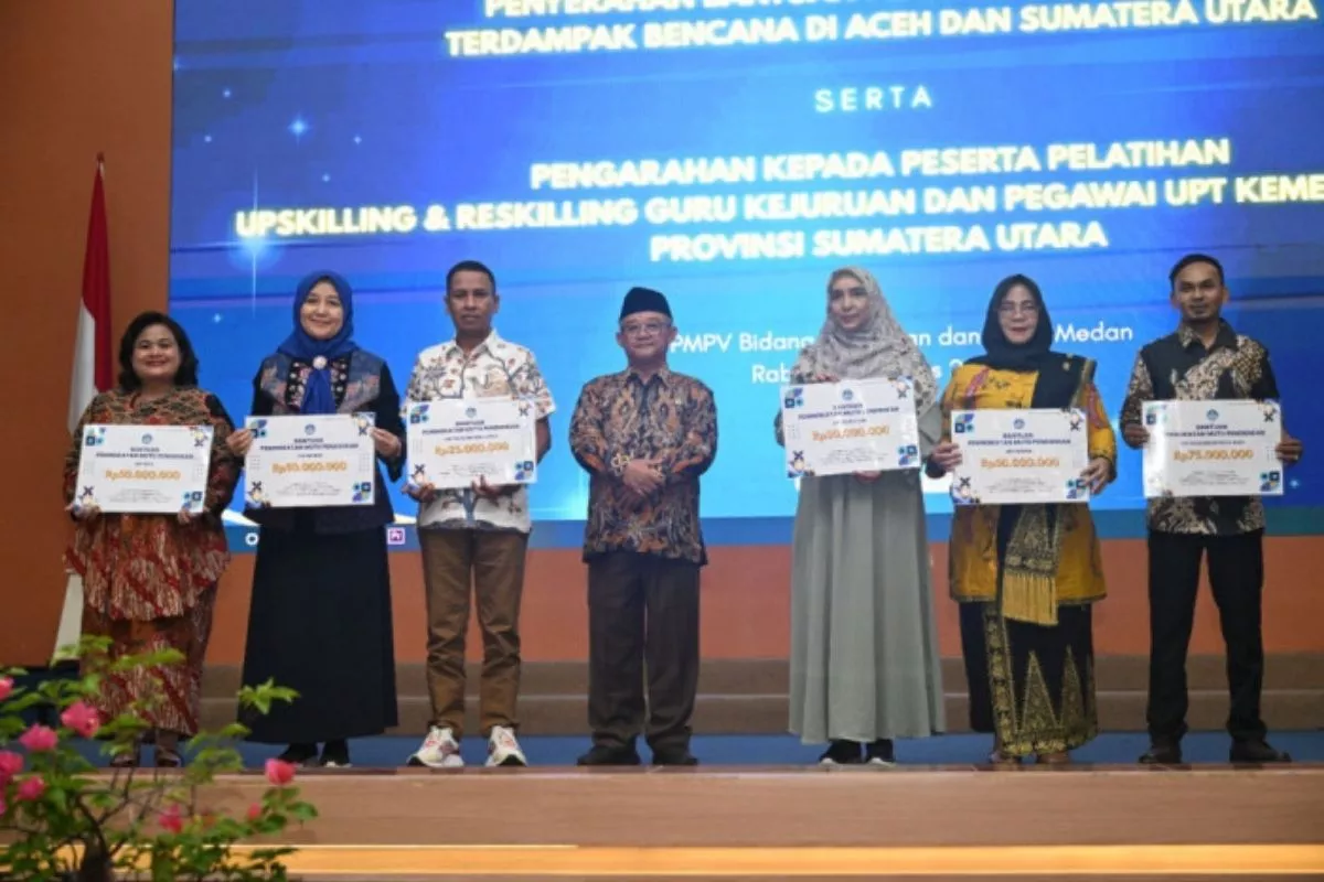 Pemulihan 71 LKP Pascabencana di Aceh dan Sumut Diberi Rp4,18 Miliar