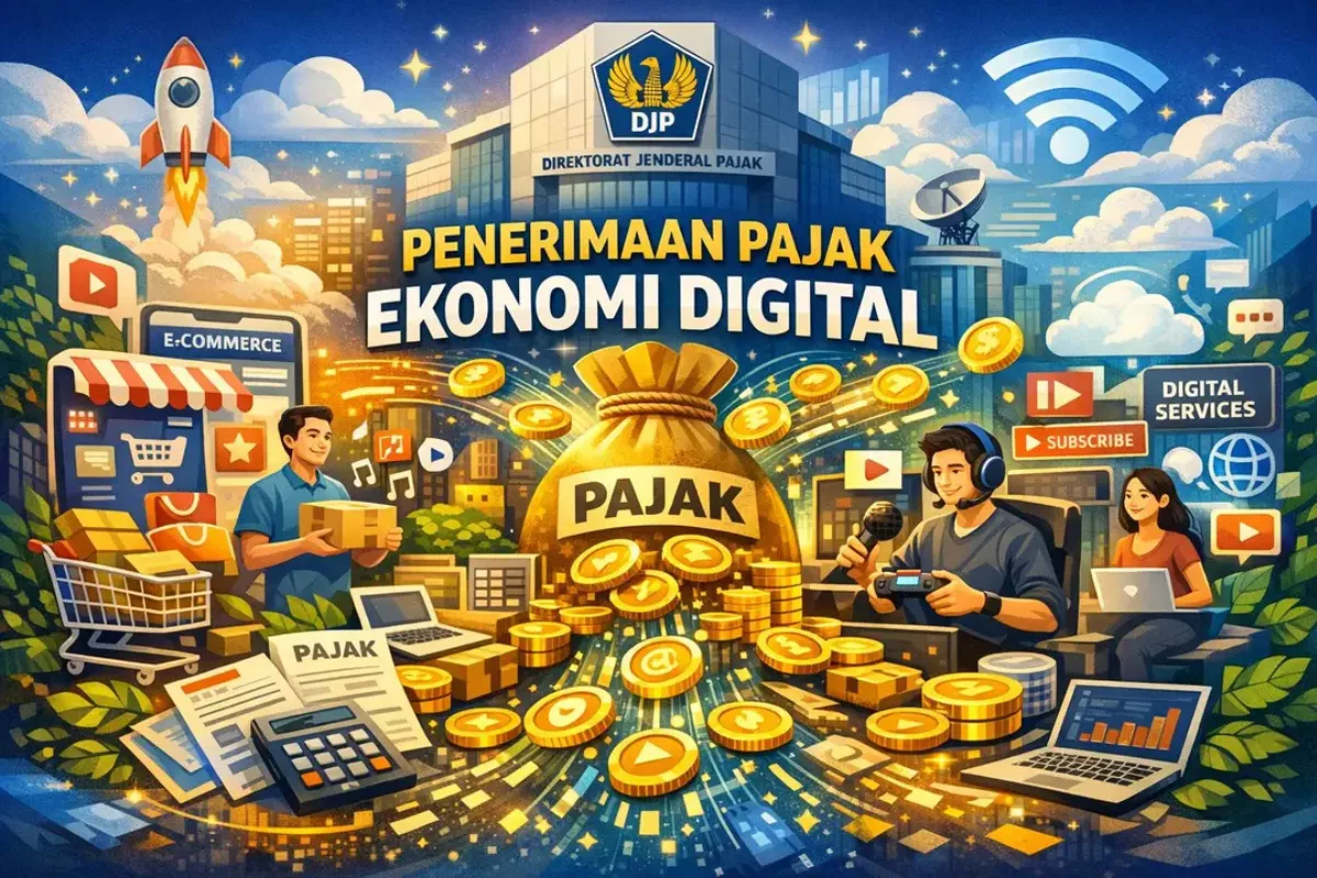 Pajak Sektor Ekonomi Digital Tembus Rp 53,04 Triliun pada April 2026
