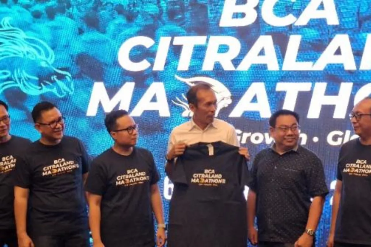 BCA CitraLand Marathon 2026 Tawarkan Rute Anyar Targetkan 7.000 Peserta