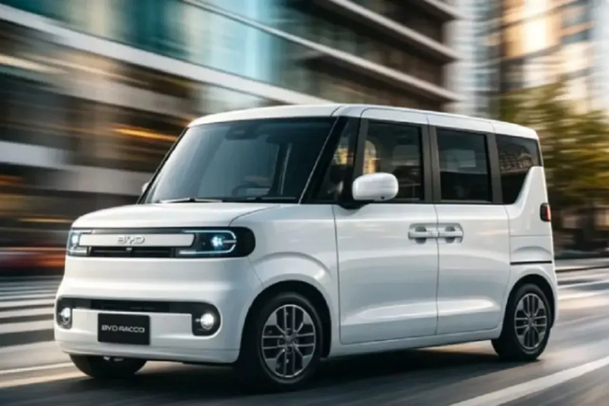 BYD Meluncurkan Racco K-Car EV Berjarak Tempuh 300 Km Lebih di Jepang
