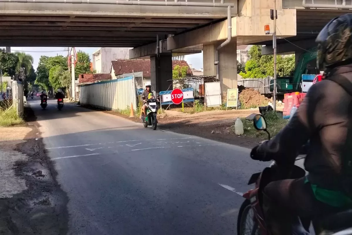 Dishub Kediri Tutup Jalan Kawi 3 Pekan Demi Pembangunan Drainase Tol