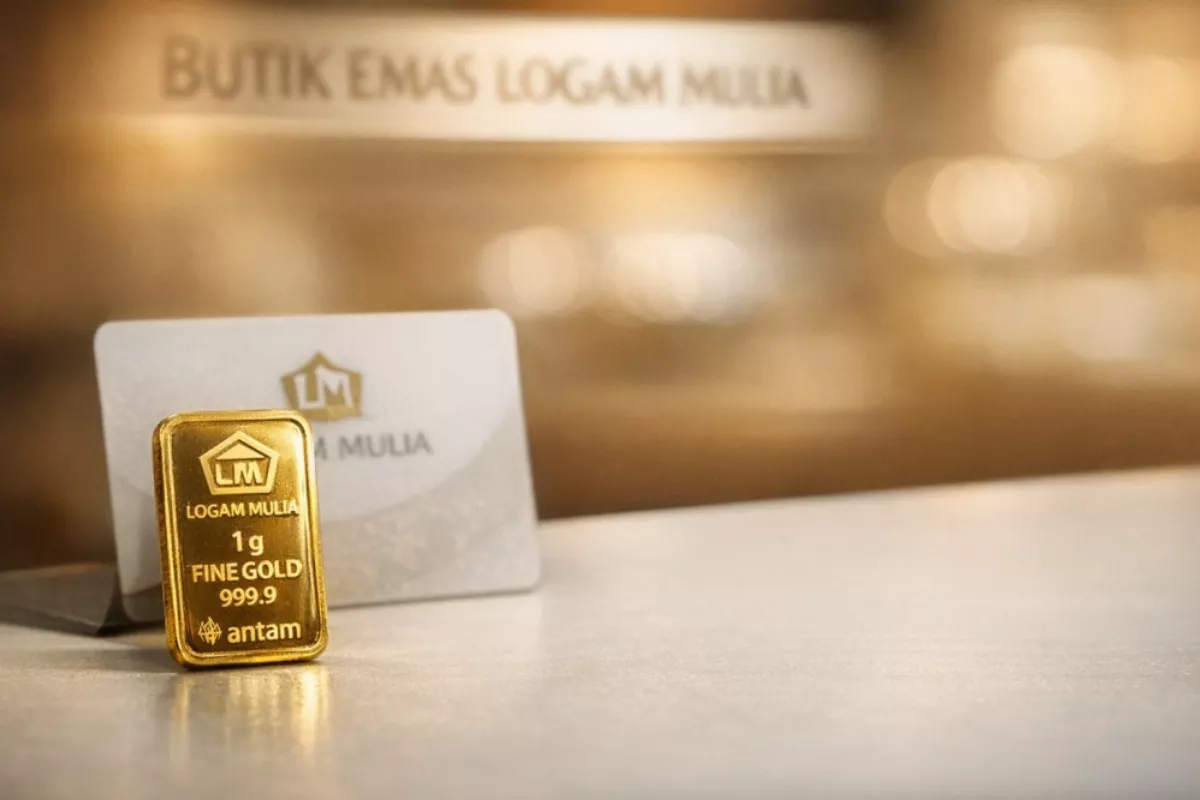 Harga Emas Antam Turun ke Rp 2.764.000 per Gram akibat Pasar Global