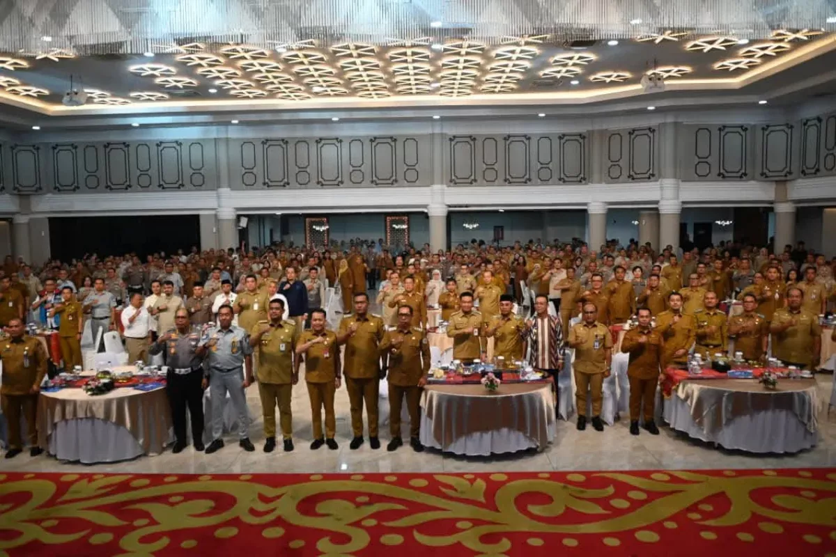 Wako Gunungsitoli Komit Dorong Kemandirian Fiskal dalam Rakor PAD Sumut