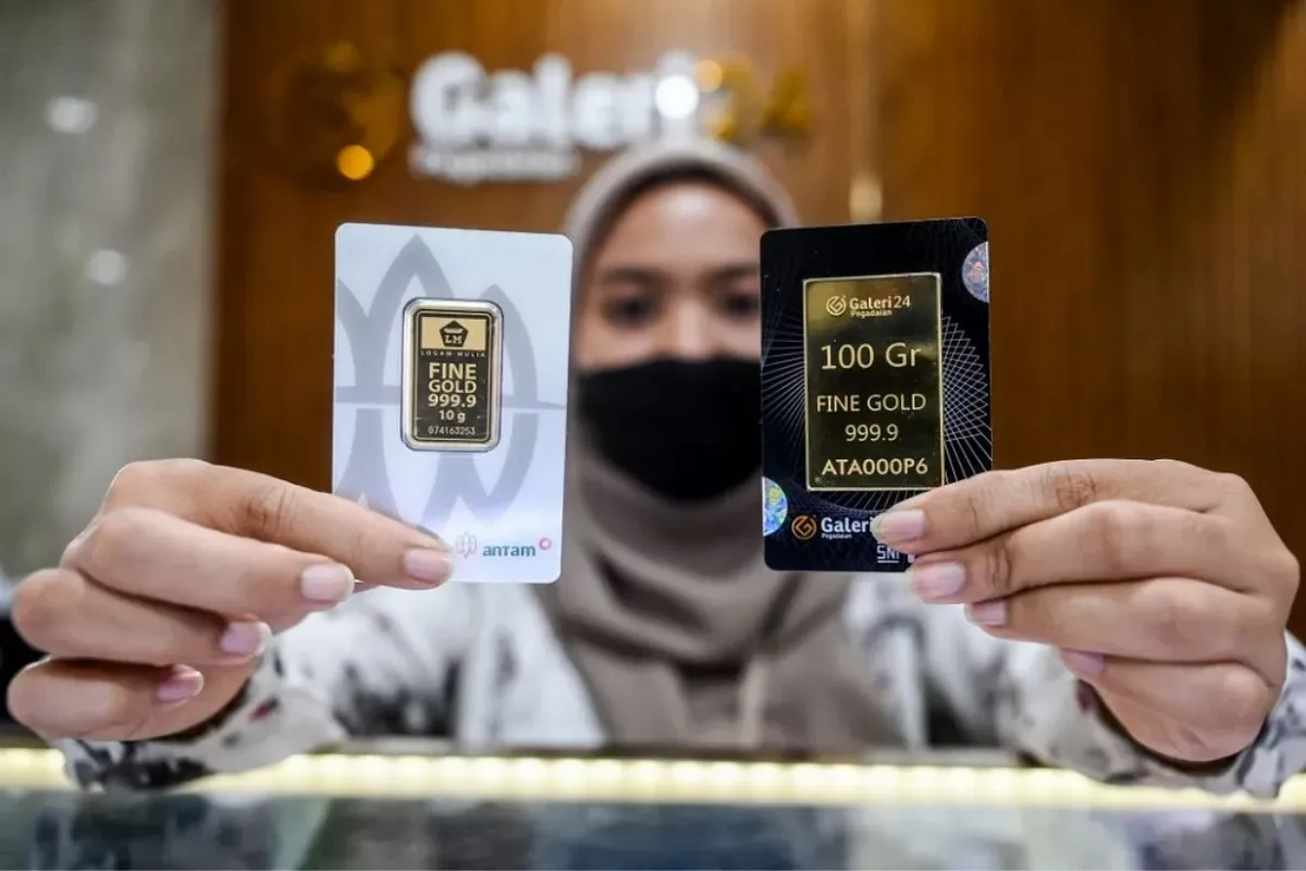 Rincian Harga Emas Antam, UBS, dan Galeri 24 di Pegadaian 24 Juni 2026