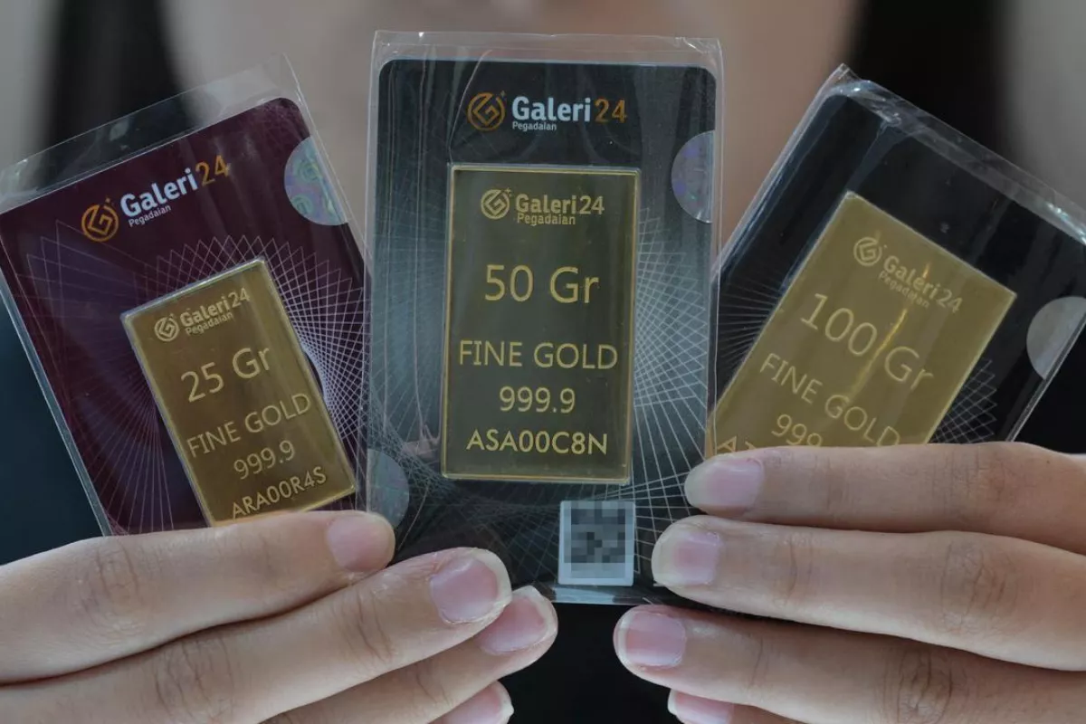 Harga Emas Galeri 24 dan UBS di Pegadaian Ambles Hari Ini 11 Juni