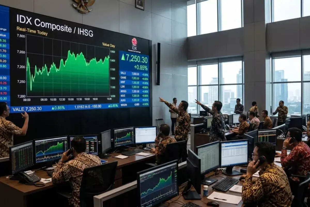 Penguatan Rupiah Bawa IHSG Melonjak ke Level Tertinggi