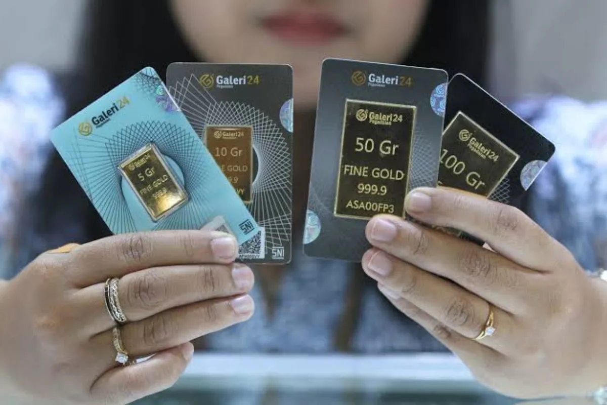 Simak Daftar Harga Emas Galeri24, Antam, dan UBS di Pegadaian Rabu Ini