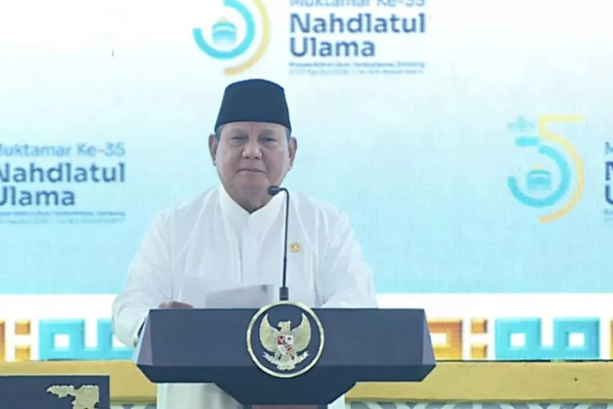 Prabowo Sebut NU Ormas Terbesar, Yakin Warganya Bisa Hidup Layak
