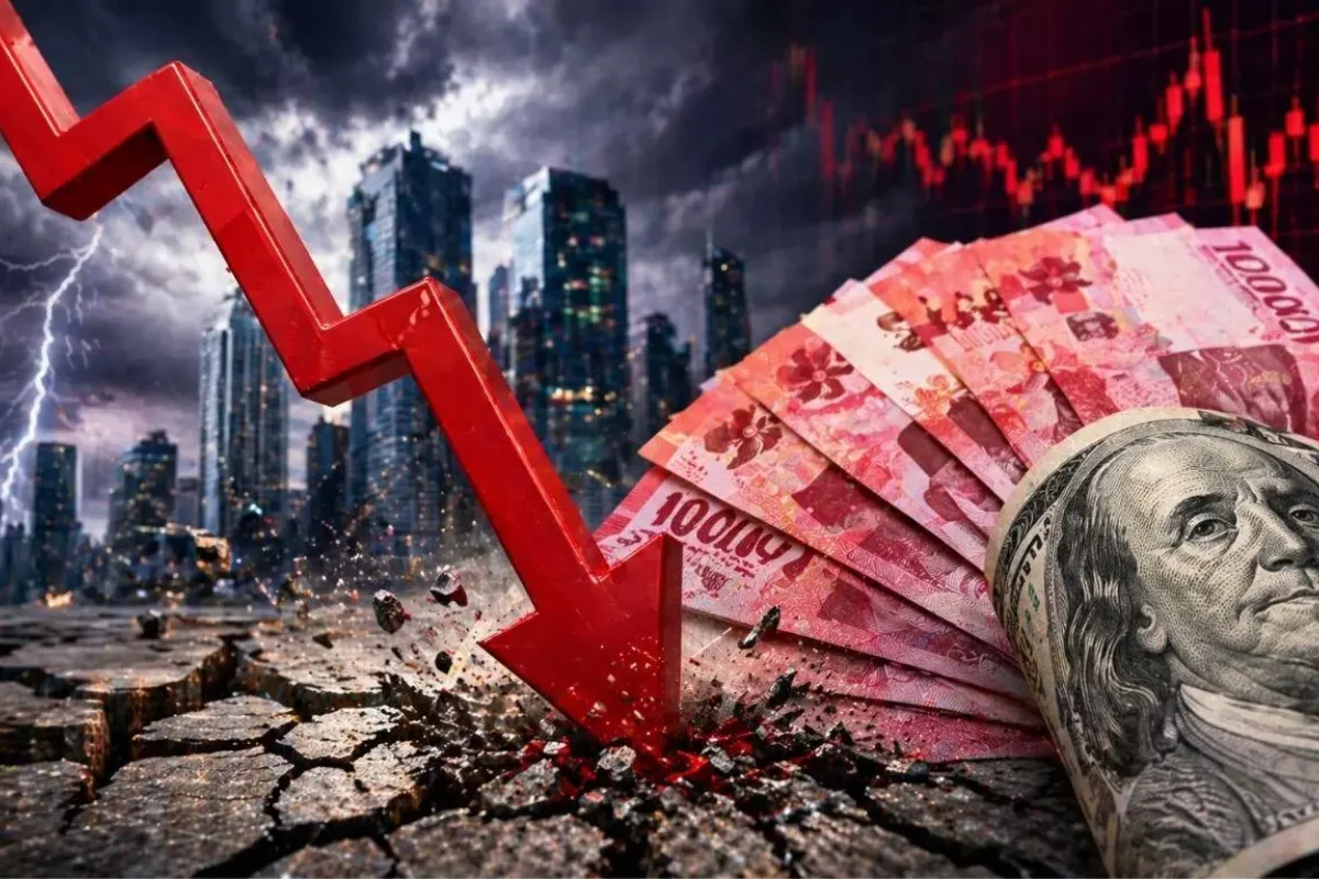 Rupiah Tembus Angka 17.500 per Dolar AS Akibat Tekanan Global Menguat