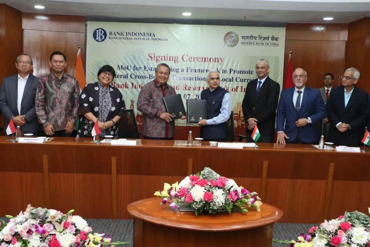 Tinggalkan Dolar, BI & India Kembangkan Rupiah-Rupee Serta QRIS