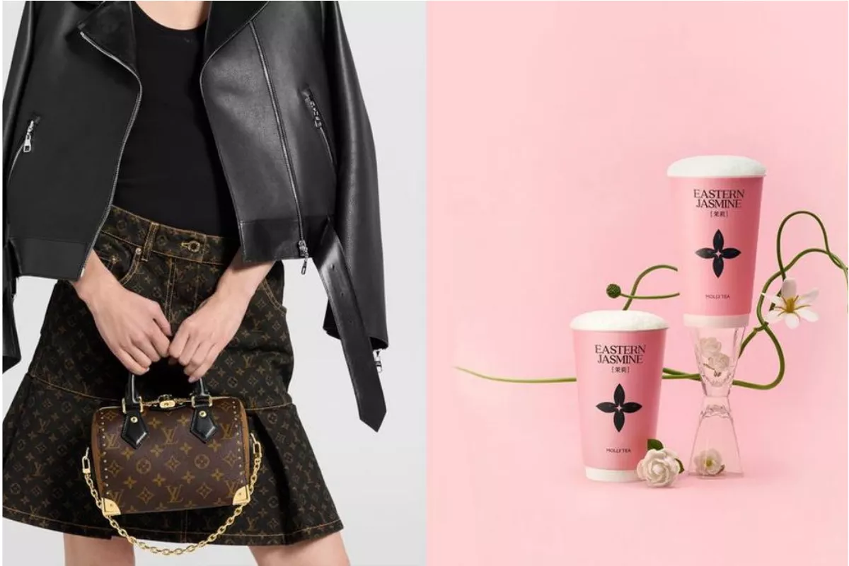 Gerai Teh China Didenda Akibat Gunakan Logo Mirip Louis Vuitton