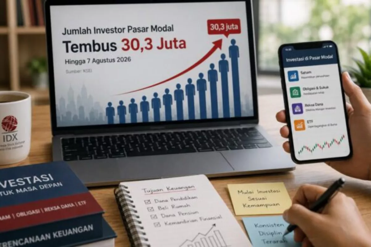 Investor Pasar Modal Tembus 30,3 Juta, Ini Saran untuk Pemula