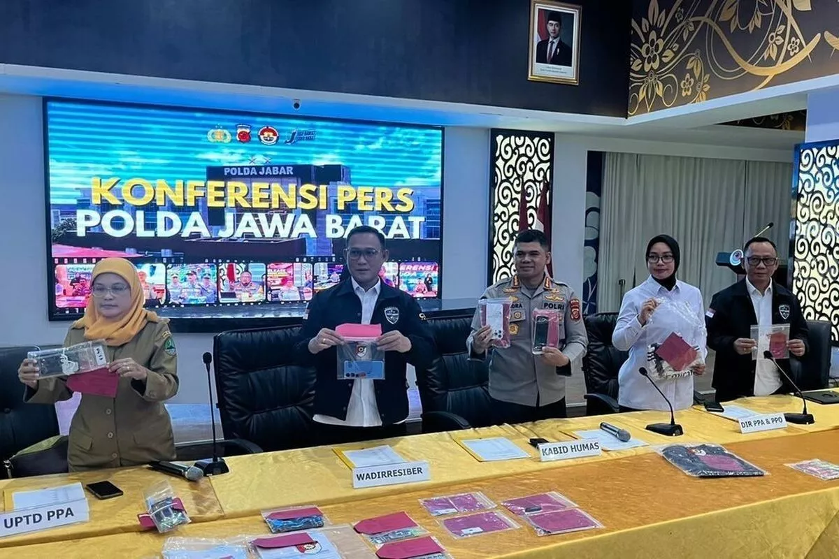 Dit Siber Polda Jabar Ungkap Jaringan Pornografi Anak Lintas Wilayah