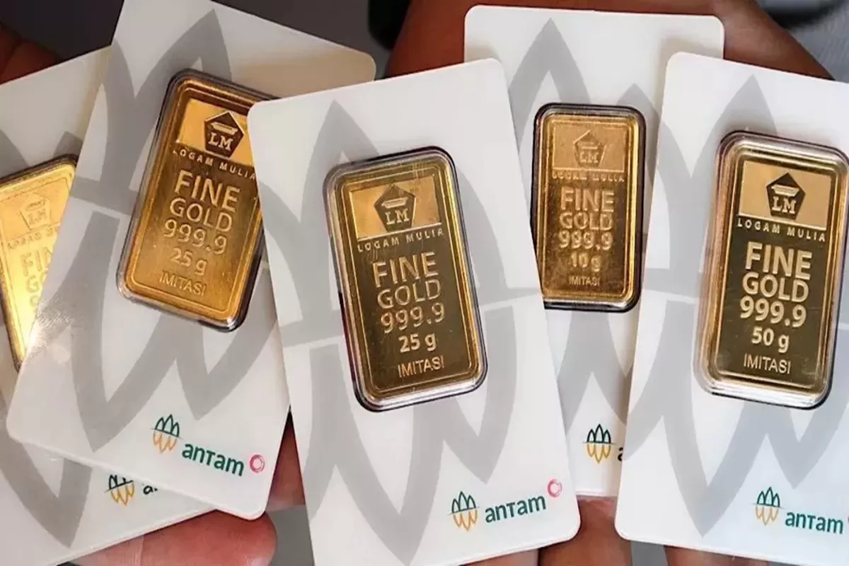 Harga Buyback Emas Antam 20 Mei 2026 Jatuh Rp20.000 per Gram