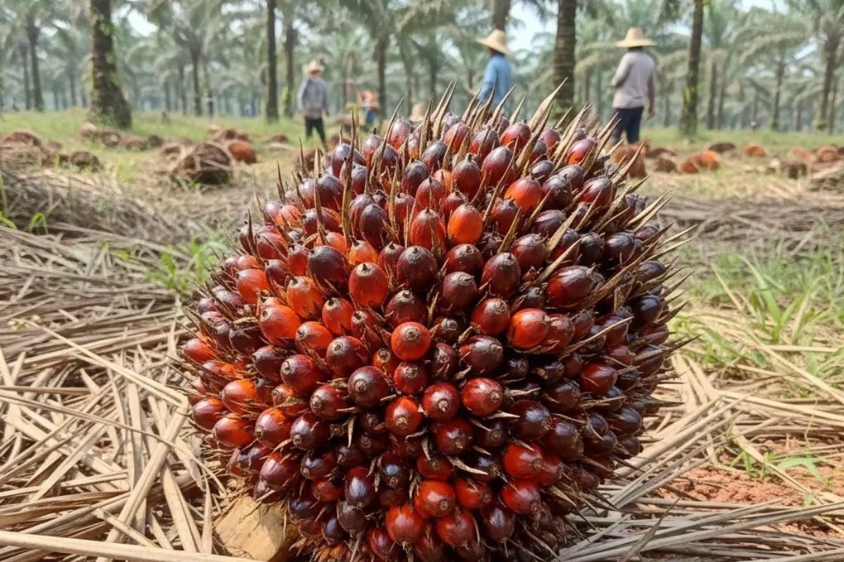Harga TBS Mitra Swadaya Riau Naik Tembus Rp3.846 per Kg