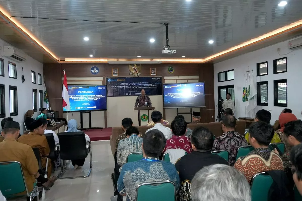 Guru SMK Tasikmalaya Antusias Ikuti Pelatihan Vokasi Kemendikdasmen