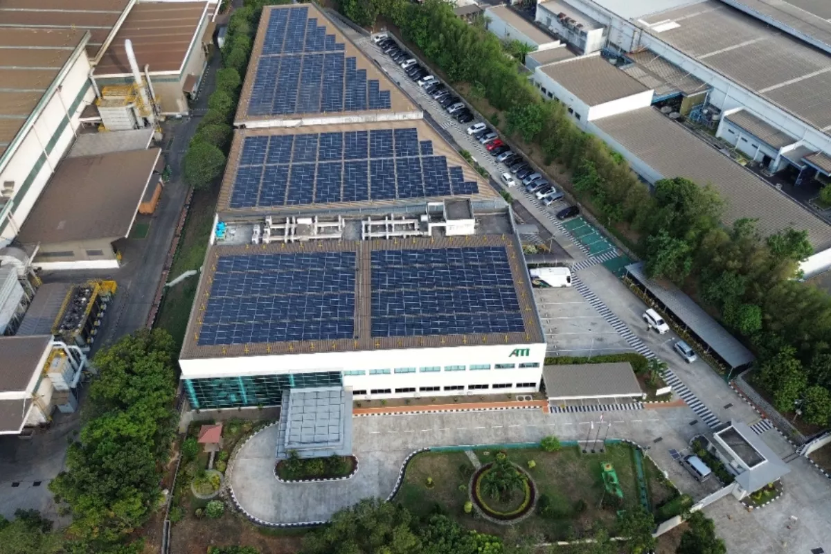 Dukung Transisi Energi, ASKI Pasang PLTS Atap Kapasitas 788,97 kWp