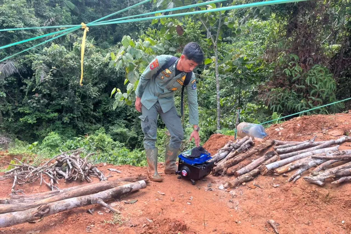 Tambang Emas Tanpa Izin di Bolaang Mongondow Dihentikan Ditjen Gakkum