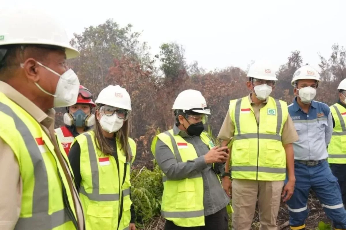 Kerahkan Personel, INALUM Perkuat Penanganan Karhutla Kalimantan