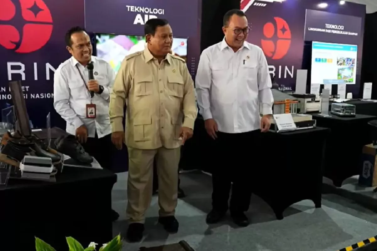 BRIN Pamerkan Inovasi Teknologi Terbaru Kepada Presiden Prabowo