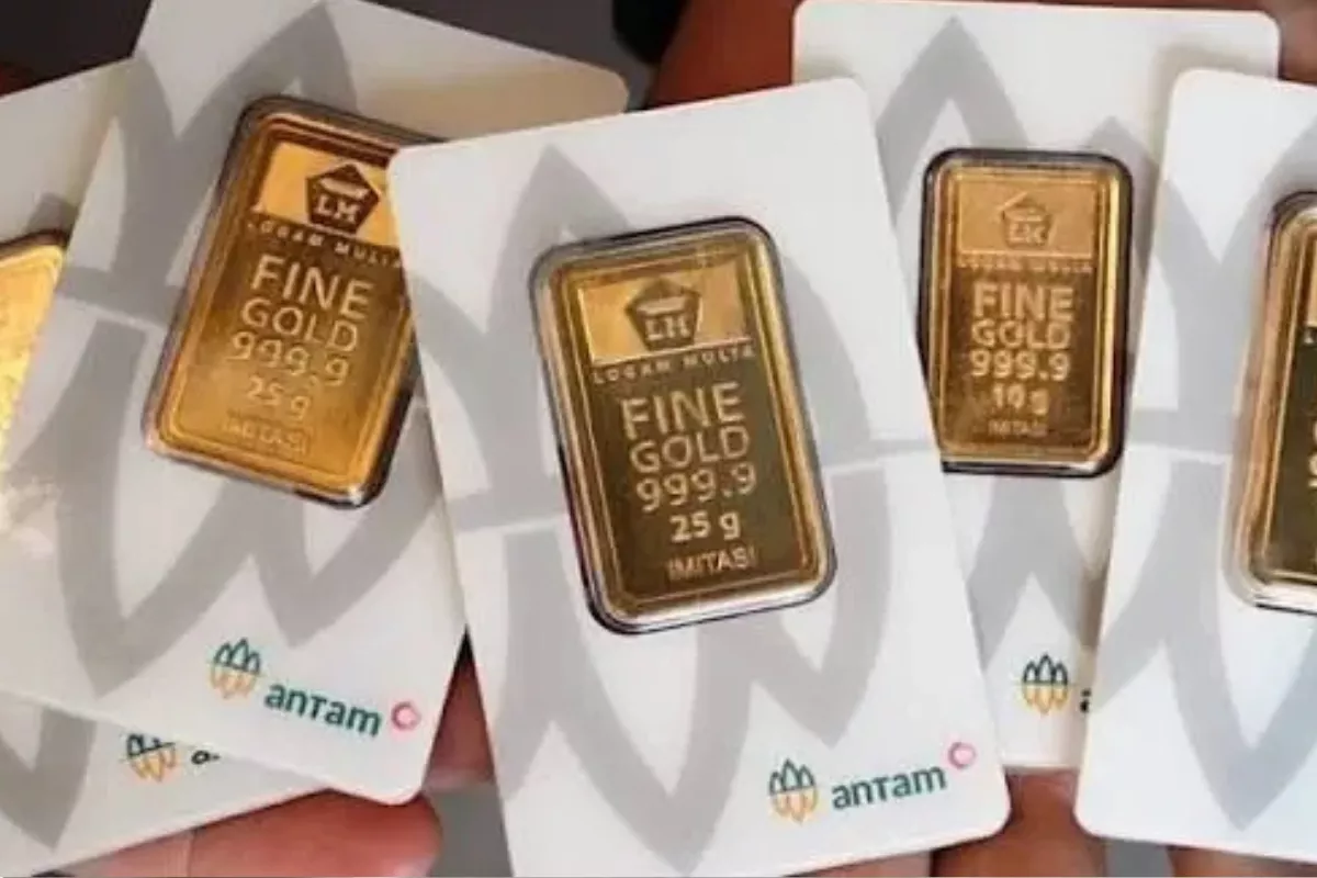 Harga Buyback Emas Antam Hari Ini Turun Jadi Rp2.582.000 Per Gram