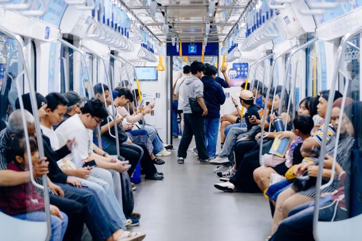 Tarif Rp1 HUT Jakarta, MRT Angkut 567 Ribu Penumpang