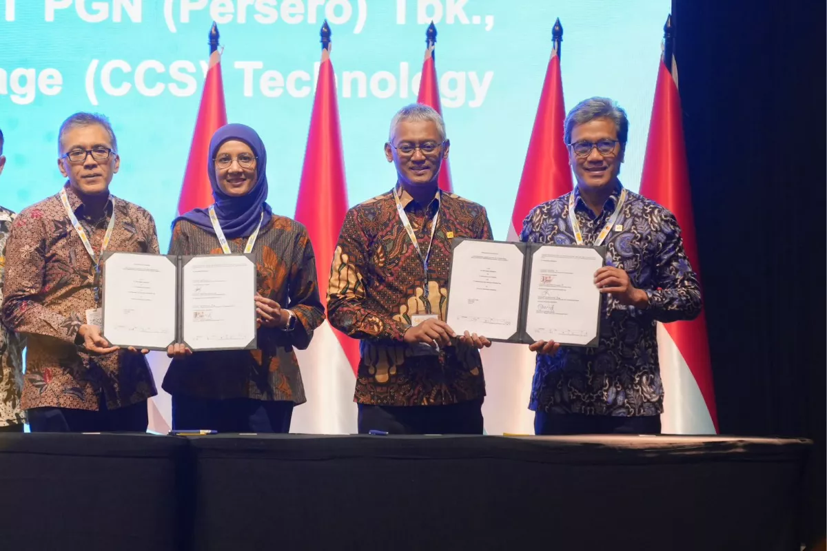 PHE, PGN, dan Pupuk Indonesia Garap CCS untuk Amonia Rendah Karbon