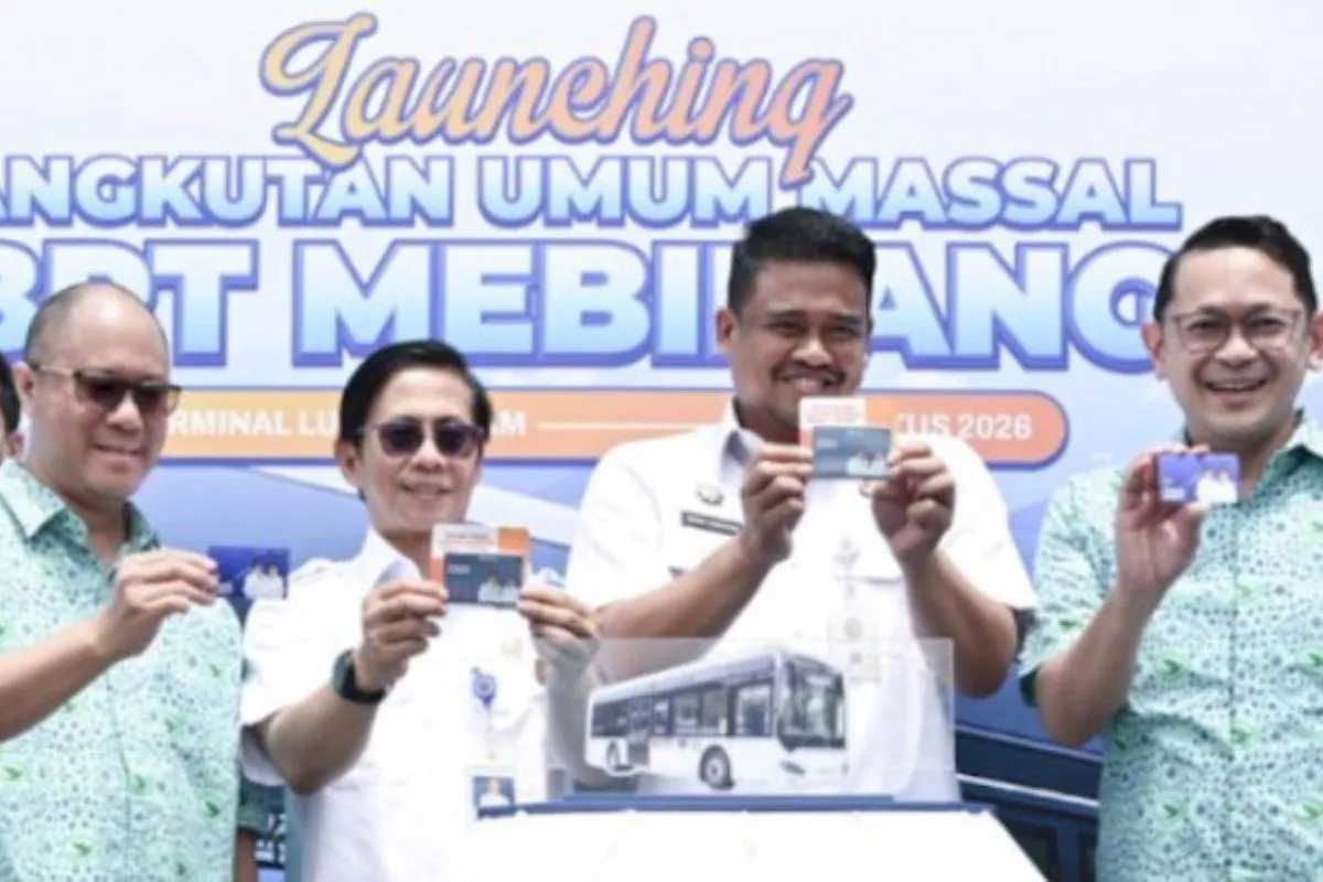Pembayaran BRT Mebidang Makin Praktis Pakai Smartcash Bank Sumut