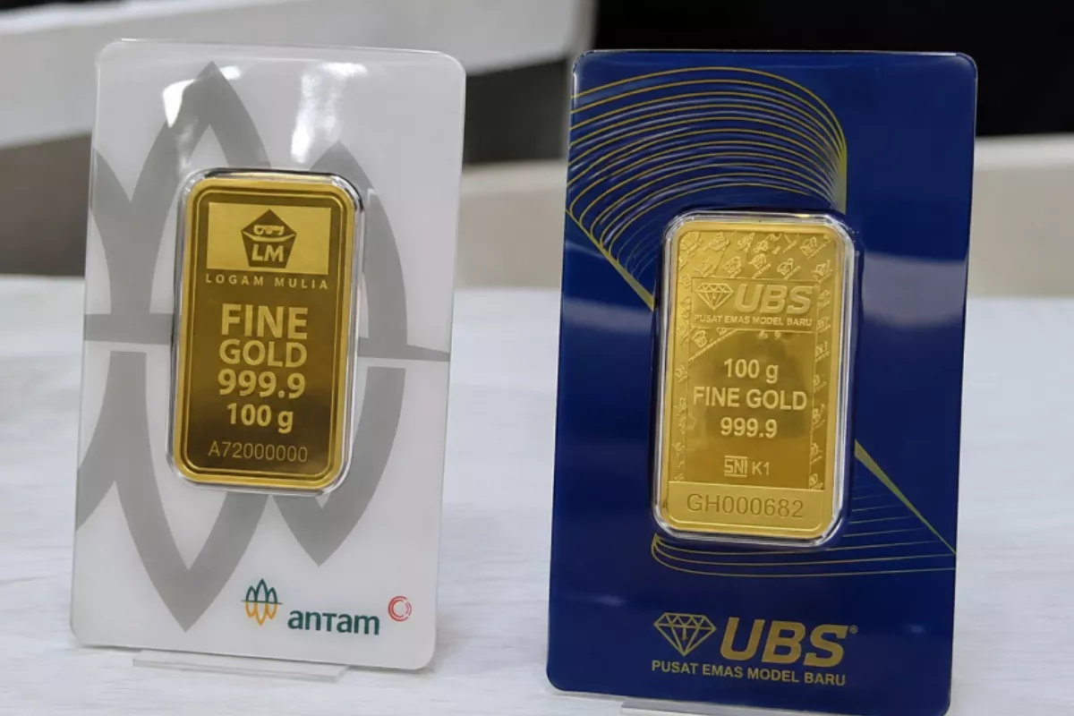 Pergerakan Harga Emas Pegadaian 4 Juni 2026: UBS dan Galeri 24 Turun