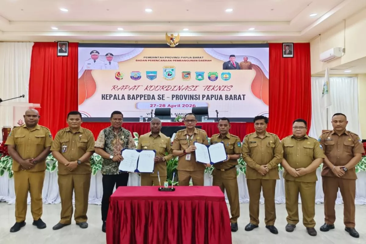 Hasil Rakortek Bappeda Papua Barat 2026 Perkuat Sinergi Daerah