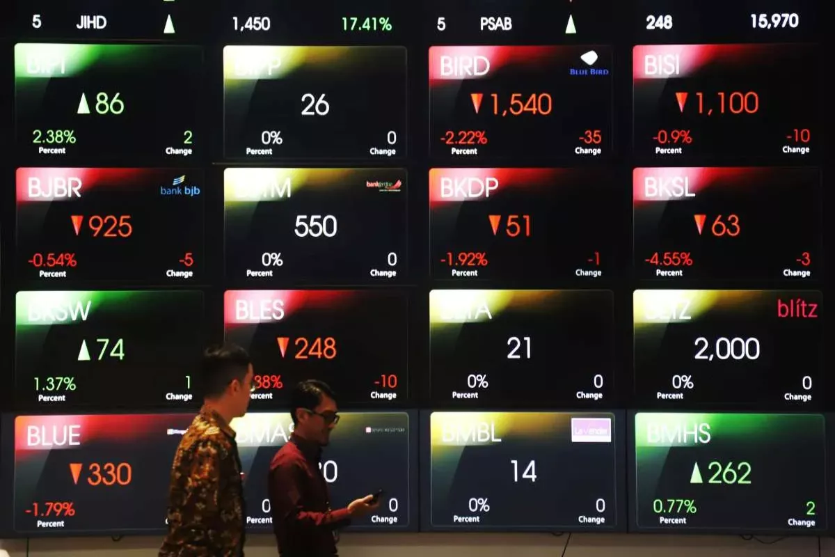 IHSG Rebound ke 7.100, Saham LAPD BAPA KONI dan GOTO Melesat 