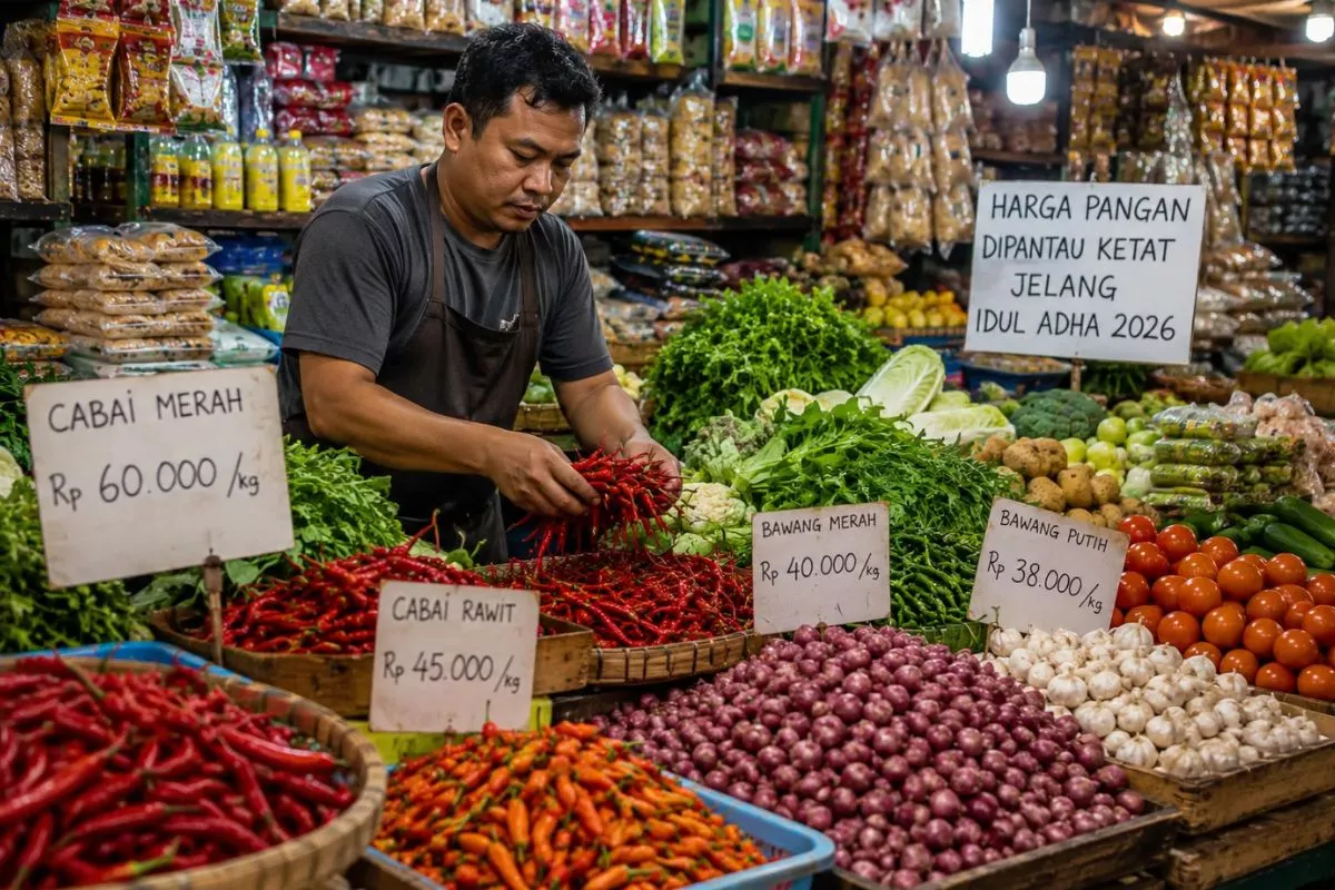 Harga Sembako Stabil Jelang Idul Adha Efek Masifnya Pasar Murah