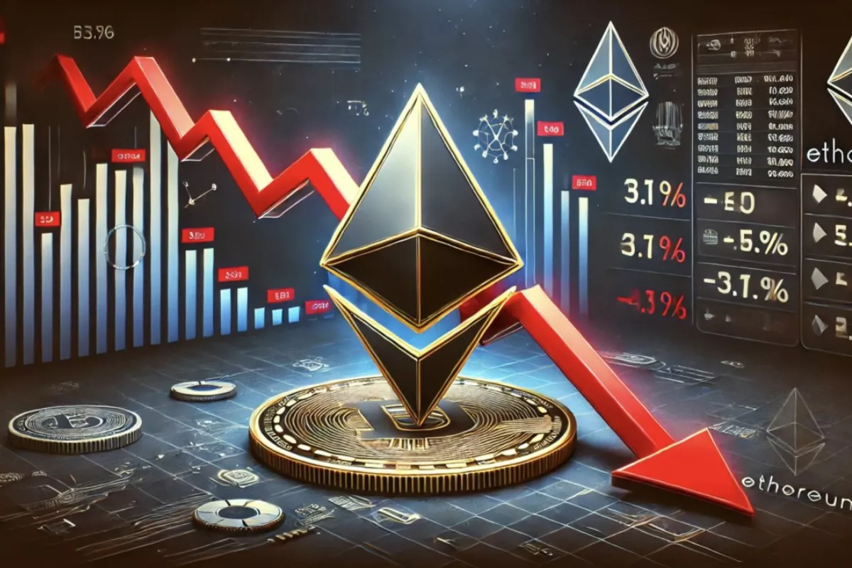 Aksi Jual Dorong Harga Ethereum Hari Ini Jatuh ke Rp 31,5 Juta