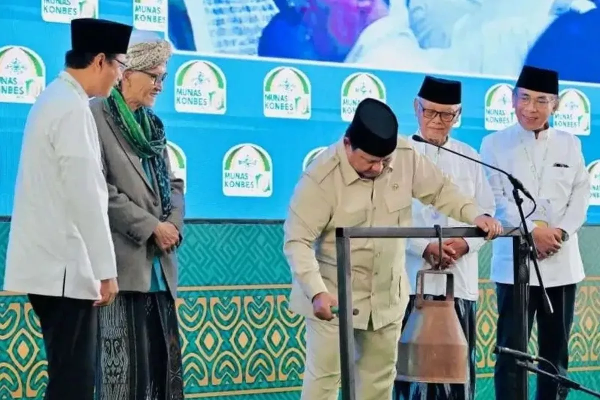 Sebelum Buka Muktamar NU, Presiden Prabowo ke Ndalem Tambakberas