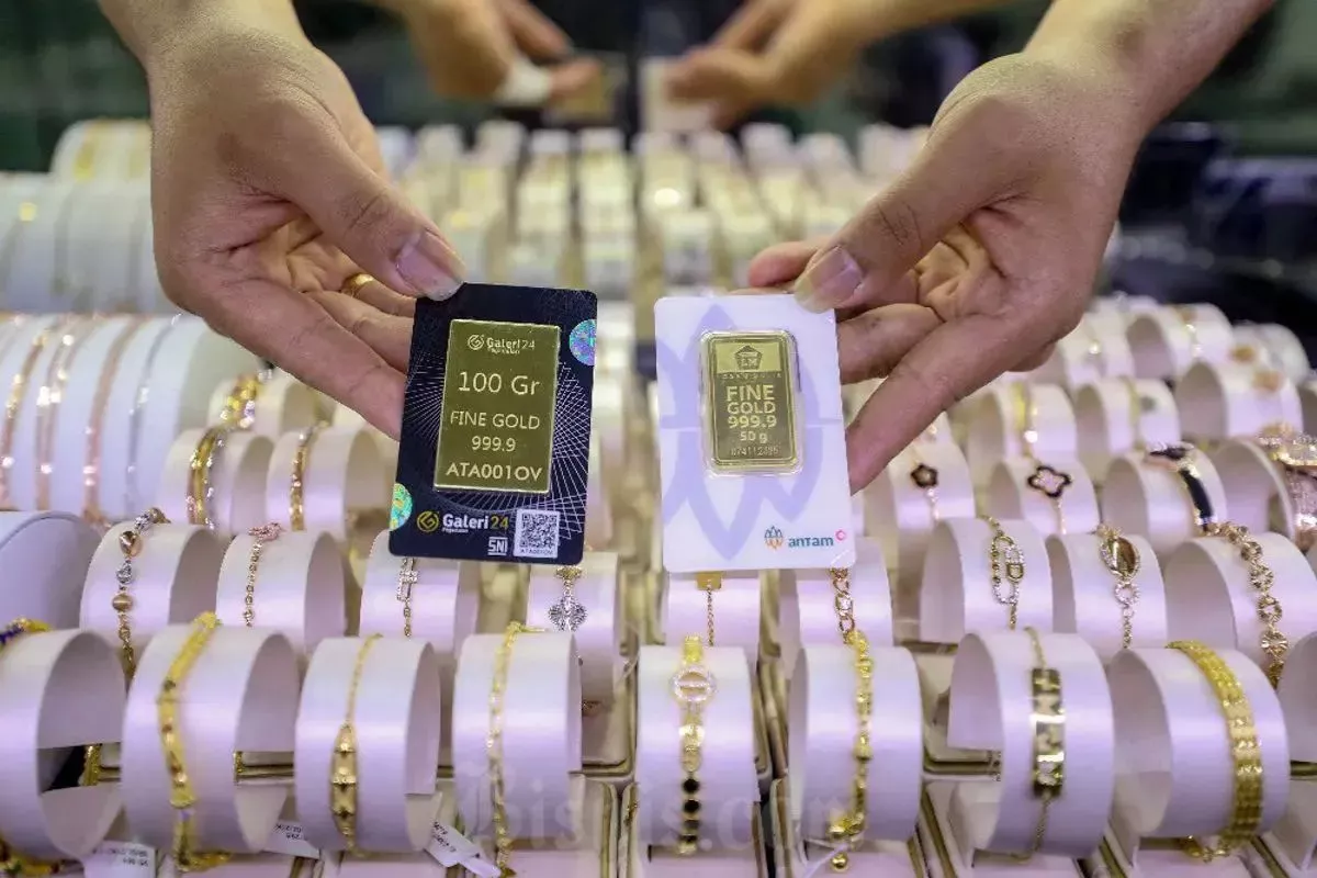 Harga Emas UBS, Antam, dan Galeri24 di Pegadaian Kompak Turun