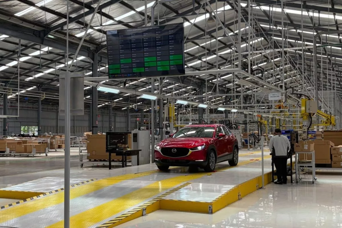 Pabrik Mazda di Indonesia Resmi Beroperasi dengan Investasi Rp400 Miliar