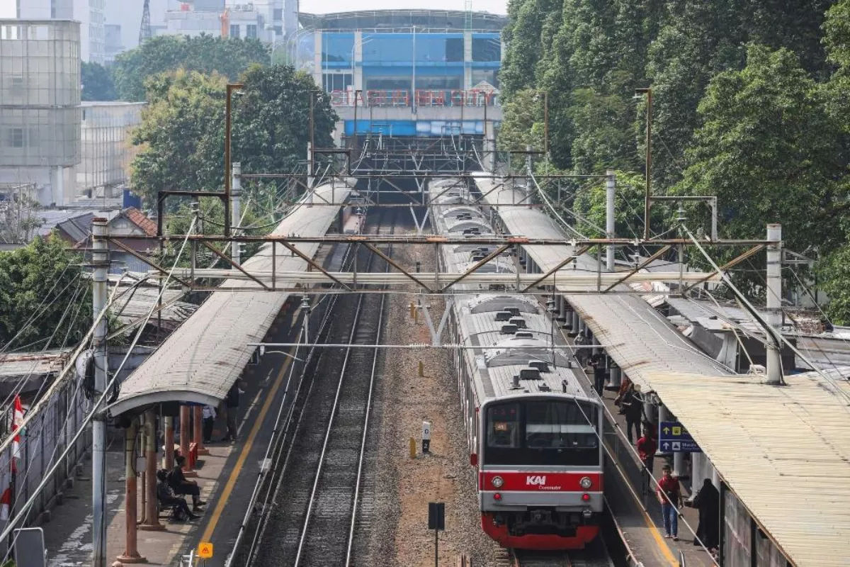 Integrasi Stasiun BNI City & Karet Ditargetkan Tuntas Akhir September.