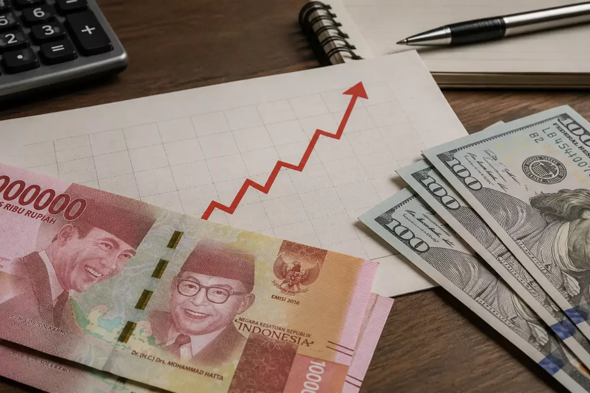 Kurs Mata Uang Rupiah Makin Melemah Terhadap Dolar AS Pagi Hari Ini