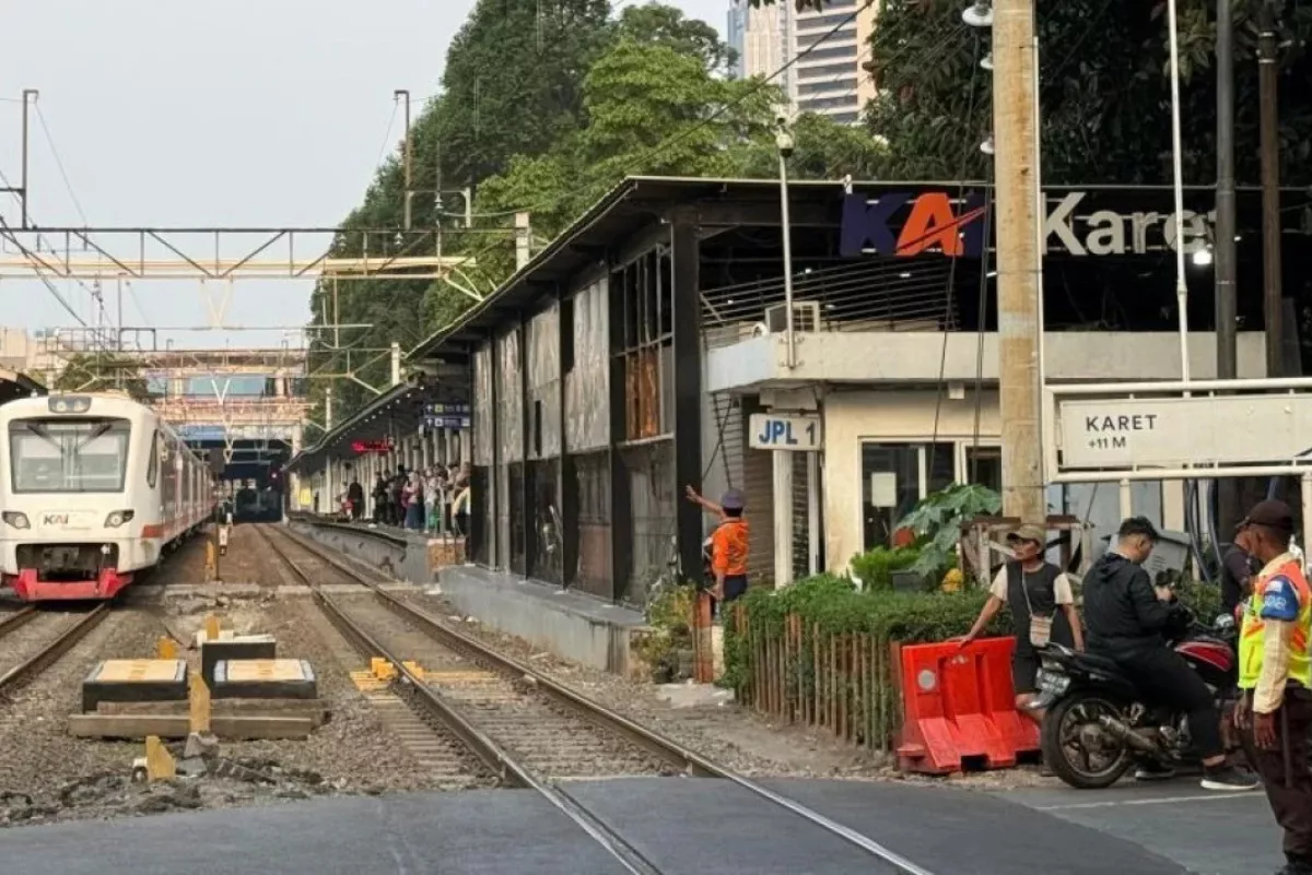KAI Targetkan Integrasi Stasiun Karet-BNI City Rampung 7 Bulan
