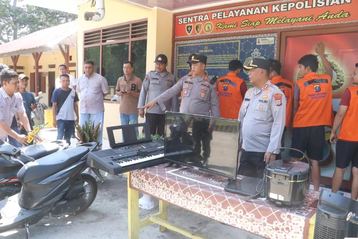 Polsek Gunung Malela Ungkap Jaringan Serbabisa Kejahatan Lintas Daerah