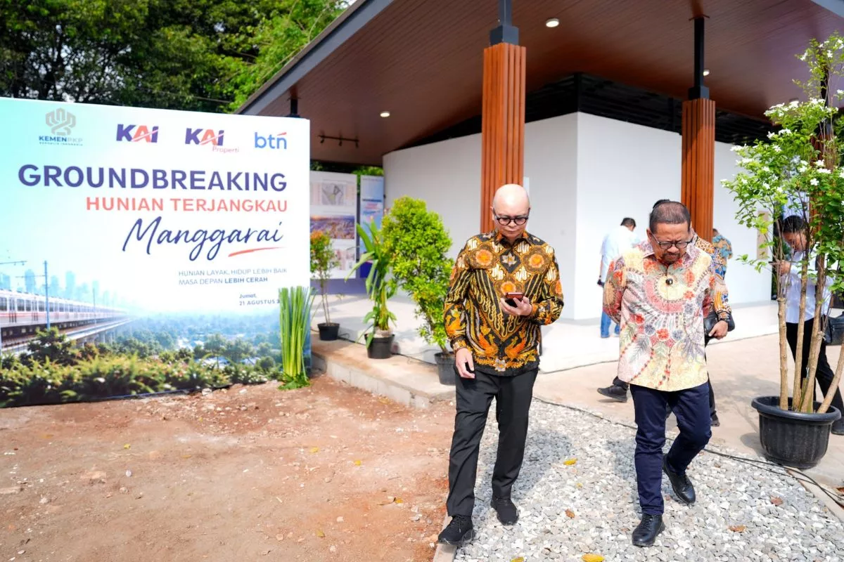 KAI Optimalkan Lahan Manggarai untuk Program 3 Juta Rumah Terjangkau