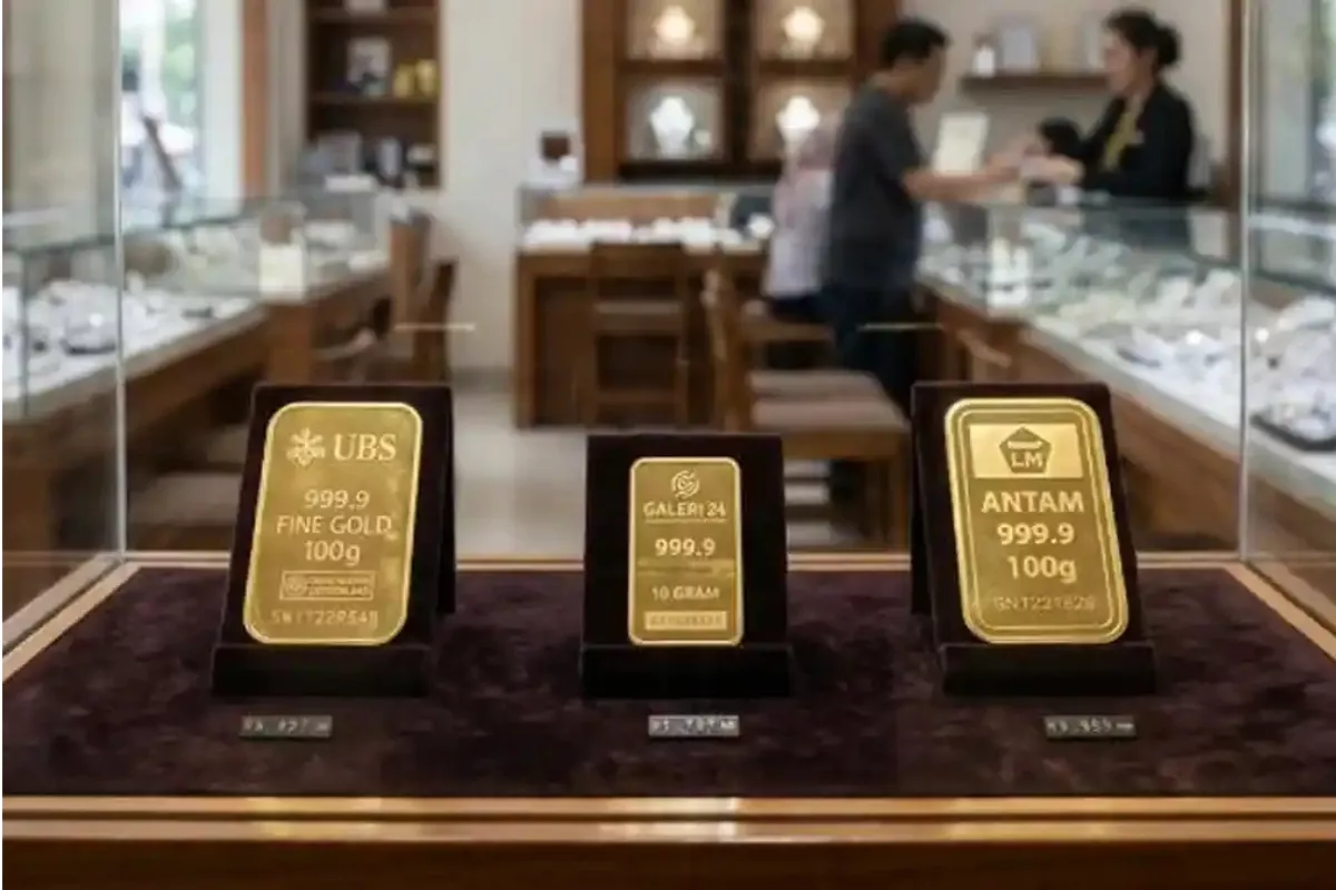 Harga Emas Hari Ini 6 Juli 2026: Antam Stabil, Galeri 24 dan UBS Naik
