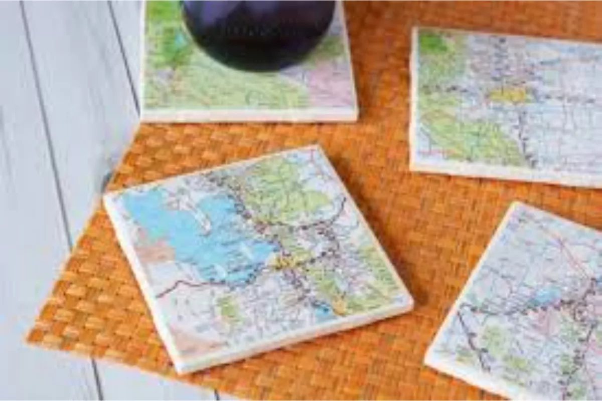 Cara Membuat Map Wallpaper Coasters: Hadiah Personal yang Estetik