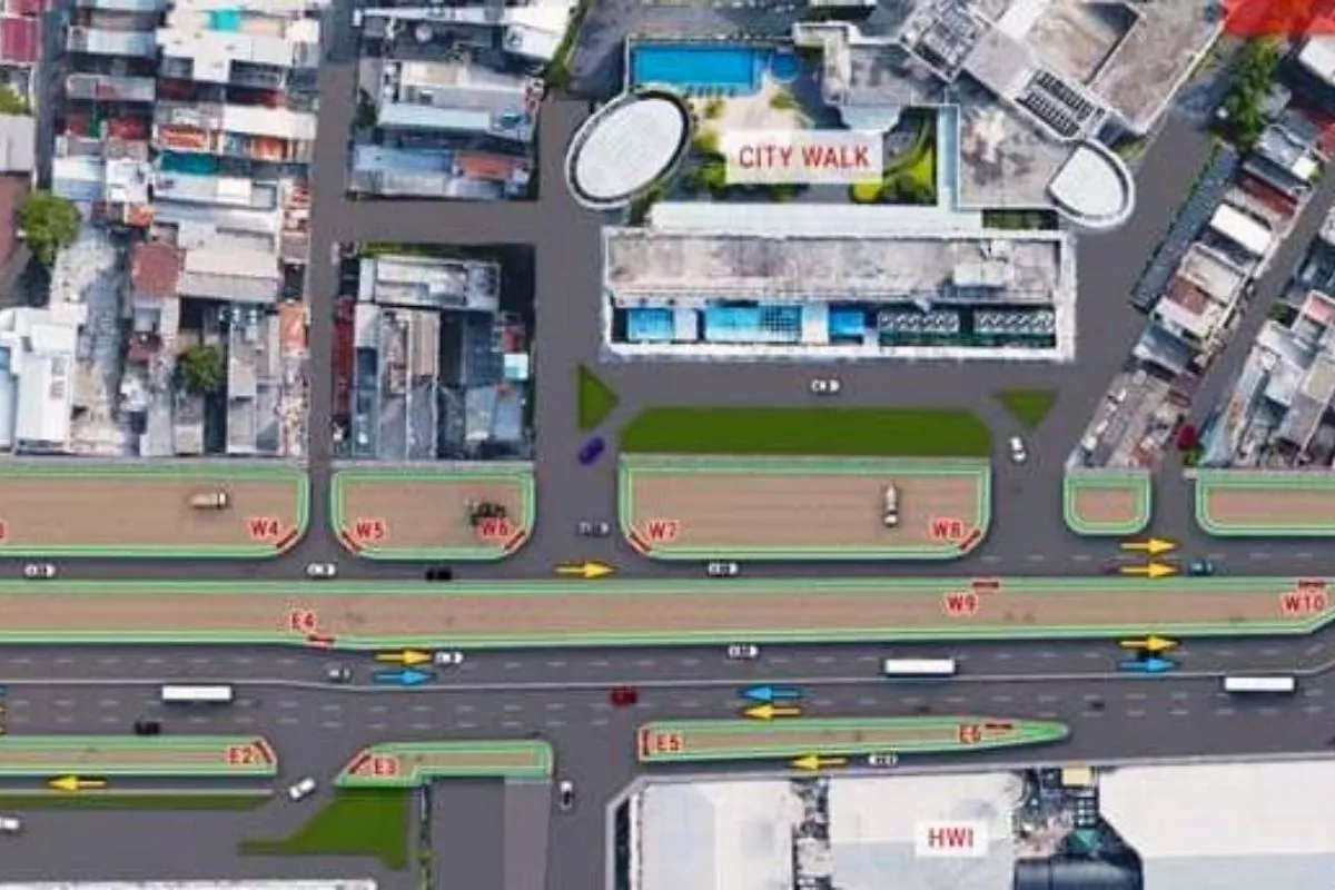 Ada Proyek MRT Fase 2, Rekayasa Lalu Lintas Kawasan Kota Diterapkan