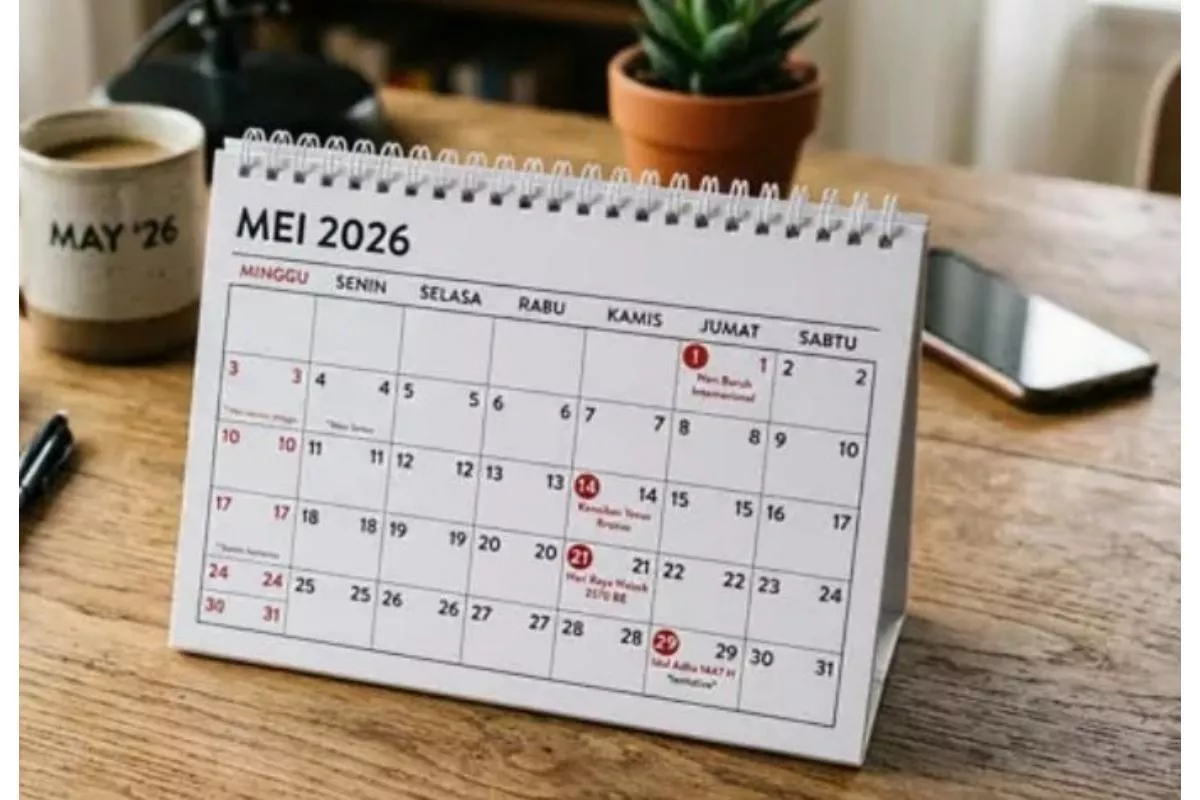 Daftar Tanggal Merah Mei 2026: Siap-Siap Ada 3 Long Weekend