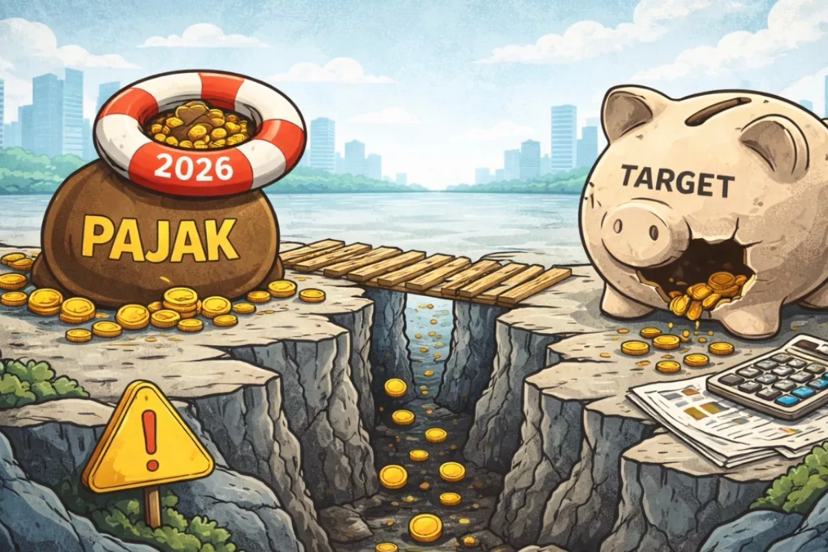 Target Pajak 2026 Naik Tajam DJP Harus Kejar Pertumbuhan 23,9 Persen